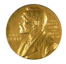 Nobel Prize medal inscribed to F. G. Banting. Digital ID: A10012 Location: MS. COLL. 76 (Banting) Box 58