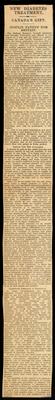 New diabetes treatment. Canada's gift. Insulin patent for Britain.Digital ID: C10188. Location: University of Toronto Archives. A1982-0001, Box 24, Folder 11