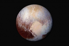 New Horizons color-enhanced view of Pluto